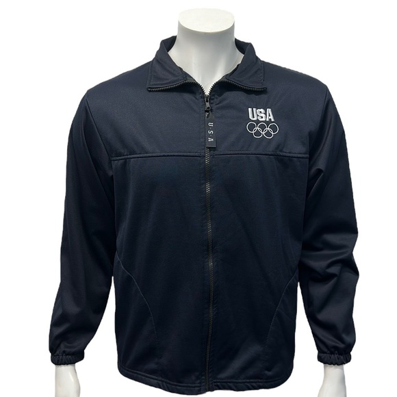 TEAM USA Olympics BLUE US Olympic Jacket Medium - Picture 2 of 9